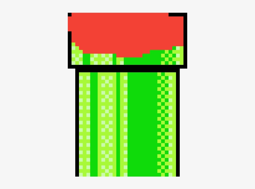 Creepy Mario Pipe - Retro Mario Pipe Png, transparent png #1811951