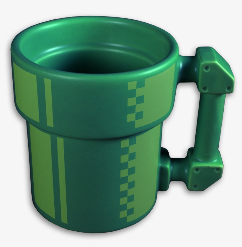 Pillar Candles Of Various Sizes, One In The Warp Pipe - Mario Pipe Mug, transparent png #1811998