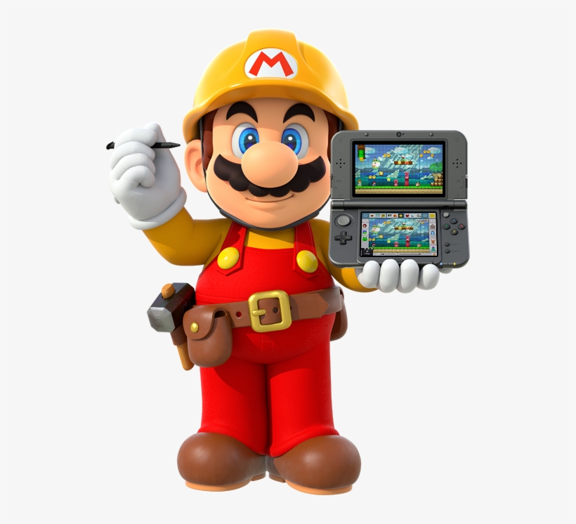 Create Anywhere - Super Mario Maker, transparent png #1812190