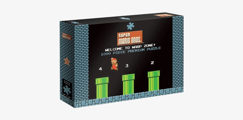 Nintendo Super Mario Warp Pipe 1000pce Puzzle Zing - Warp Zone Mario, transparent png #1812235