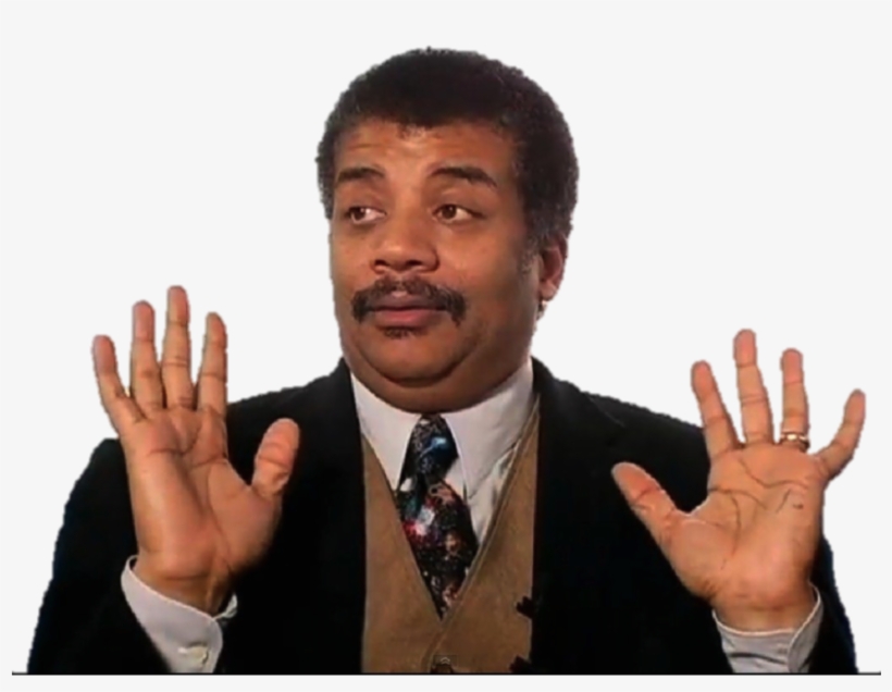 Neil - Neil Degrasse Tyson Hands Up Gif, transparent png #1812473