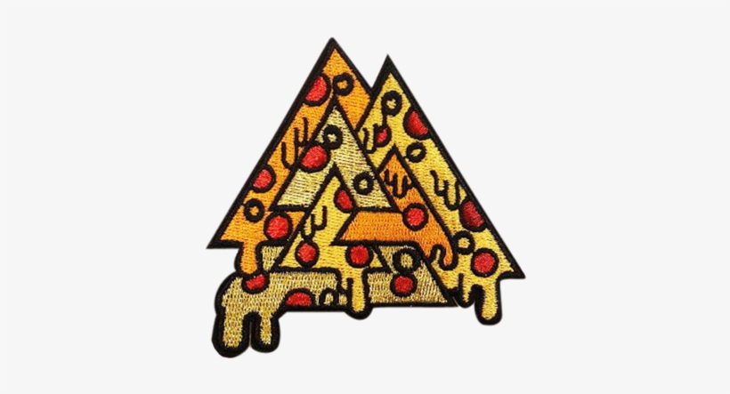 Pizza Valknut Patch - Pizza, transparent png #1812889