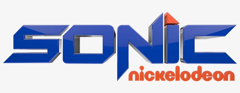 Sonic Nickelodeon - Sonic Nickelodeon Logo, transparent png #1813099