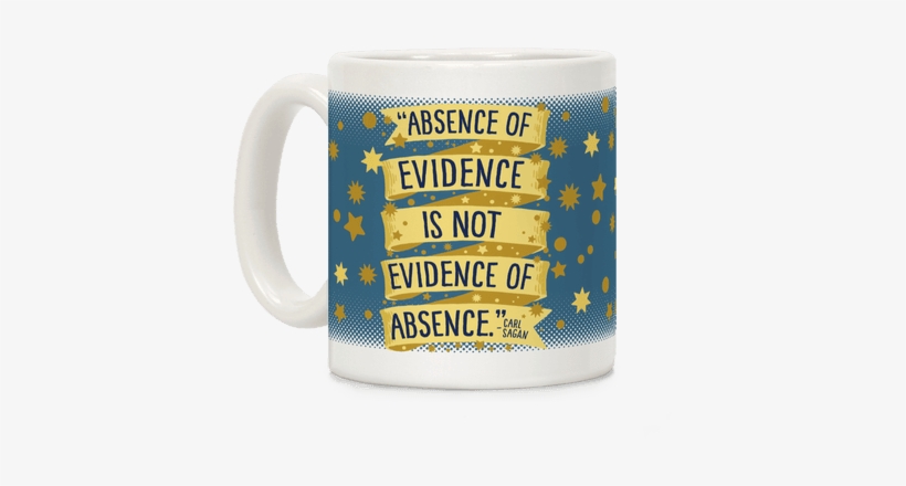 Absence Of Evidence Is Not Evidence Of Absence - Beer Stein, transparent png #1813124