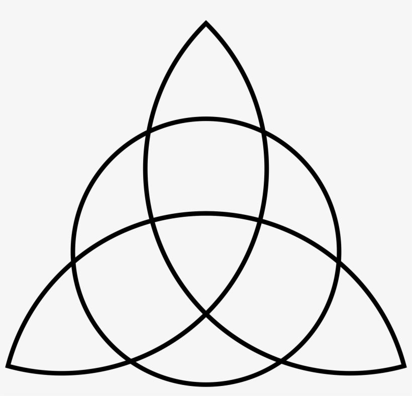 This Free Icons Png Design Of Triquetra With Circle, transparent png #1813420