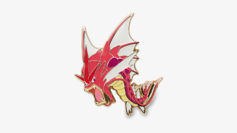 Shiny Mega Gyarados Pin With 3 Booster Packs - Shiny Mega Gyarados Pin, transparent png #1813873