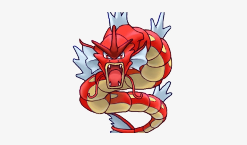 Gyarados Vermelho - Pokemon Female Gyarados, transparent png #1814248
