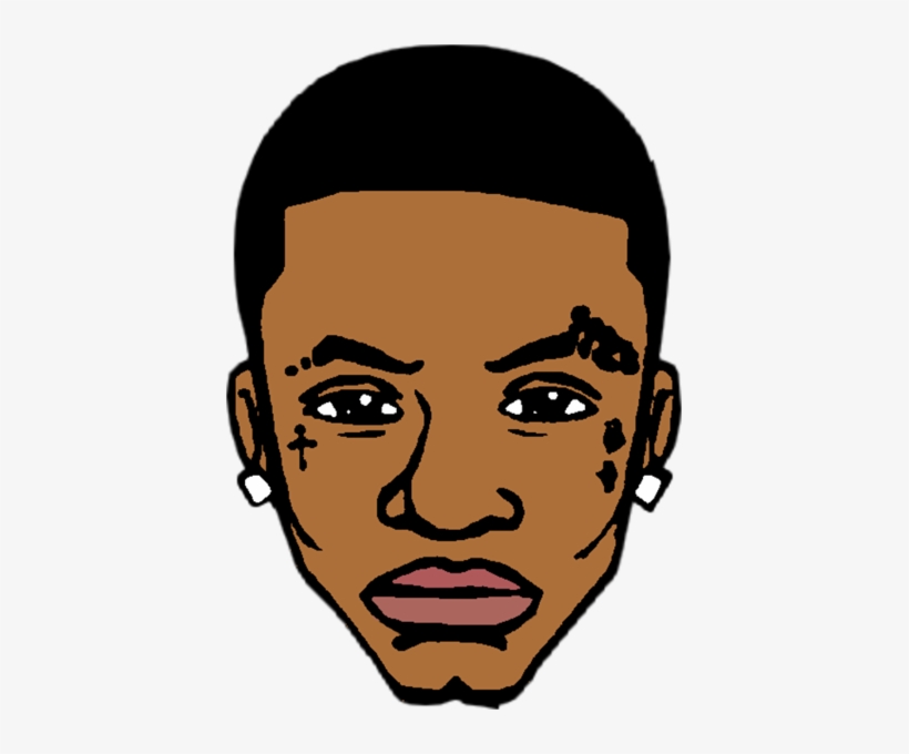 Soulja Boy Logo Png - Soulja Boy Cartoon Face, transparent png #1814730