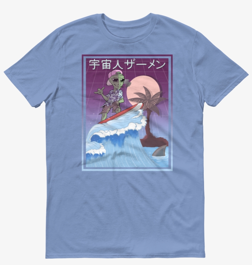 Vaporwave Alien Tee - Pumpkin Shirts For Adults - Halloween Funny Pumpkin, transparent png #1814758