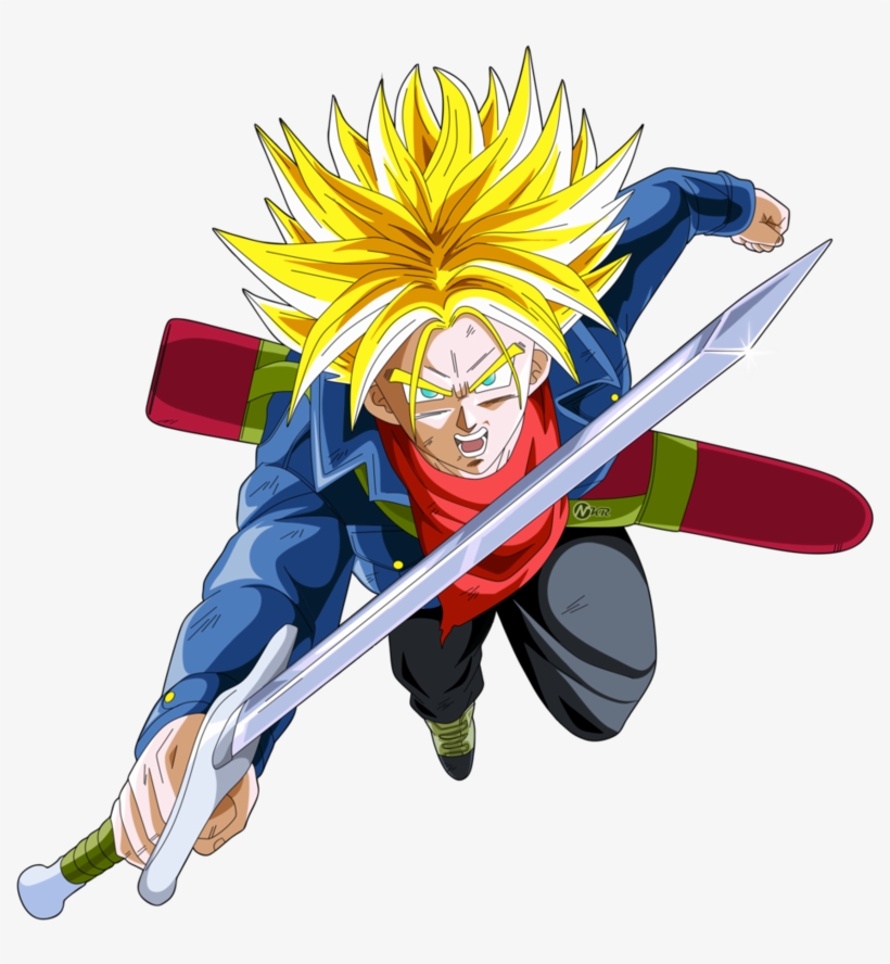 Trunks Ssj Dragon Ball Super By Naironkr-da56ceo - Dragon Ball Trunks Png, transparent png #1814834