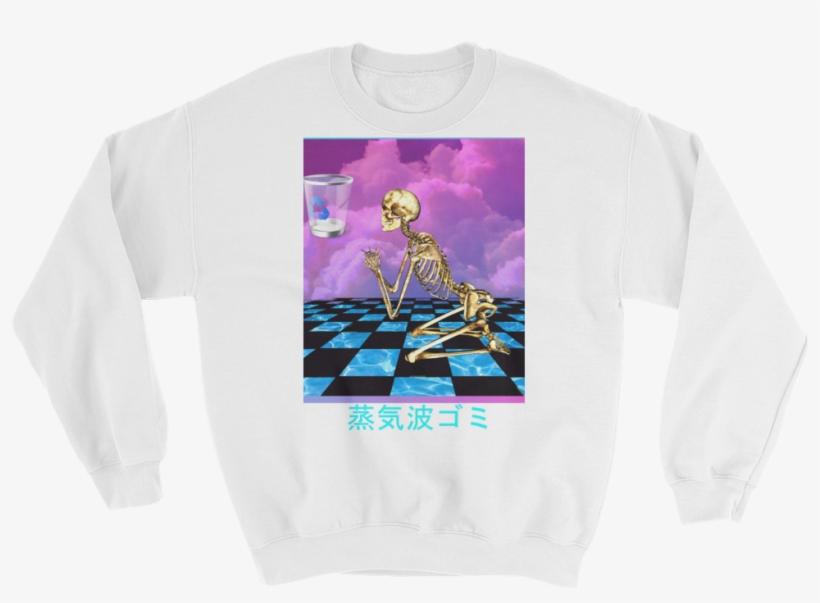 Ｐｎｇ - Sweatshirt - Vaporwave Fashion - Fashion, transparent png #1814858