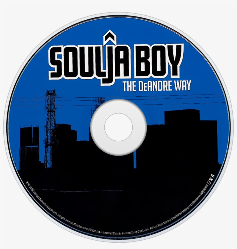Soulja Boy Tell 'em The Deandre Way Cd Disc Image - Soulja Boy Blowing Me Kisses, transparent png #1814970