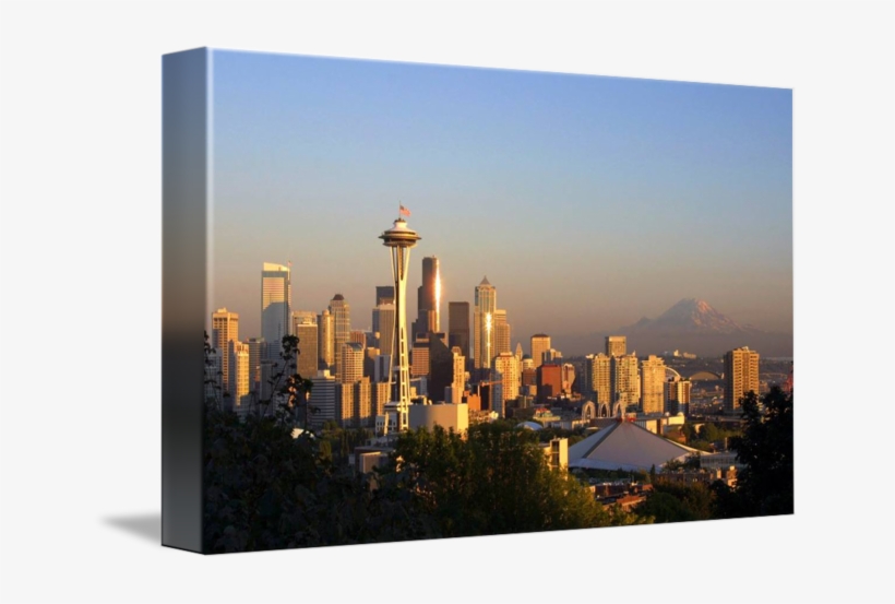 Picture Stock Seattle Skyline On - Seattle, transparent png #1815376