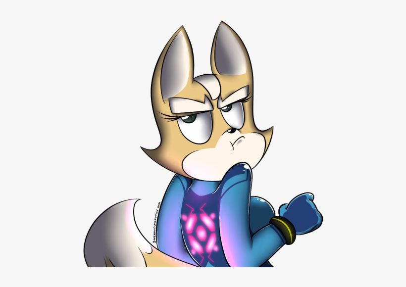 I Drew This Picture A While Ago And Totally Forgot - Zero Suit Fox Booty, transparent png #1815723
