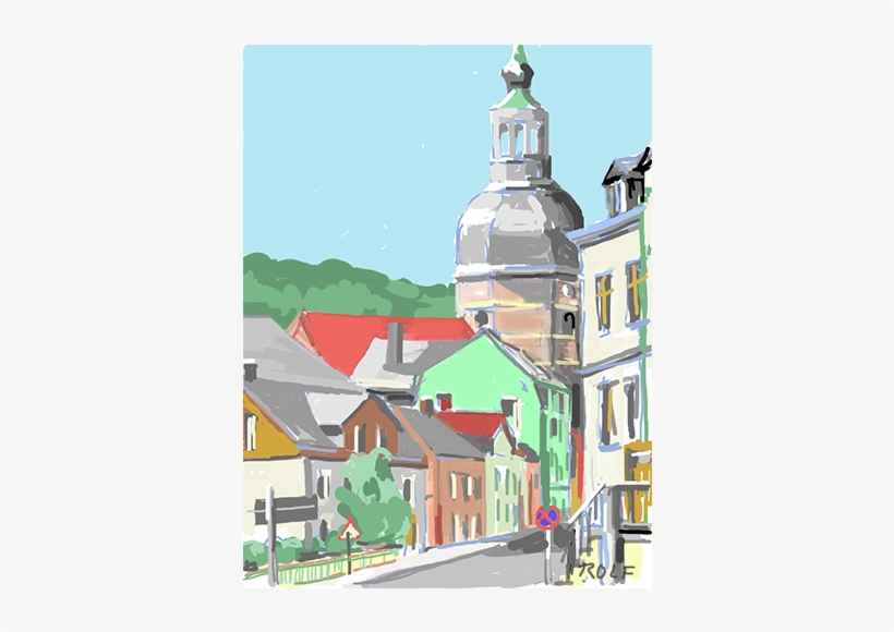 Slideshow Digital Art Skyline Ii - Holy Places, transparent png #1815864