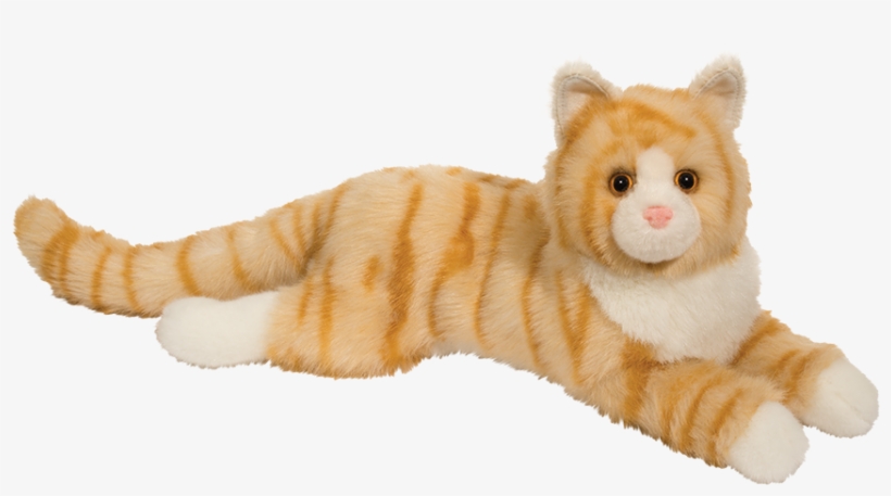 Douglas Oriole Orange Cat - Cuddle Toys 285 48 Cm Long Oriole Orange Cat Plush, transparent png #1815999