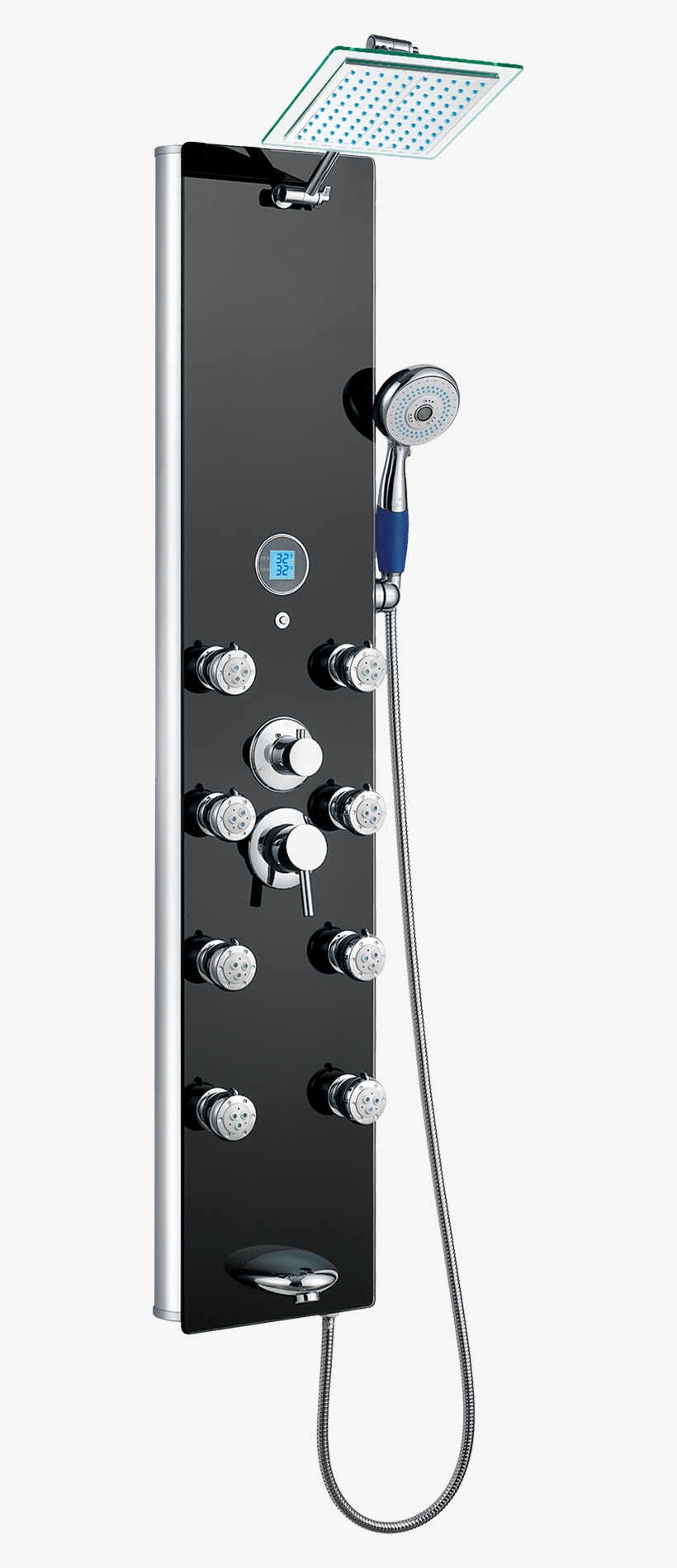 Installation Manual For Fontana Platinum Massage Shower - Blue Ocean 52-inch Aluminum Shower Panel Tower With, transparent png #1816143