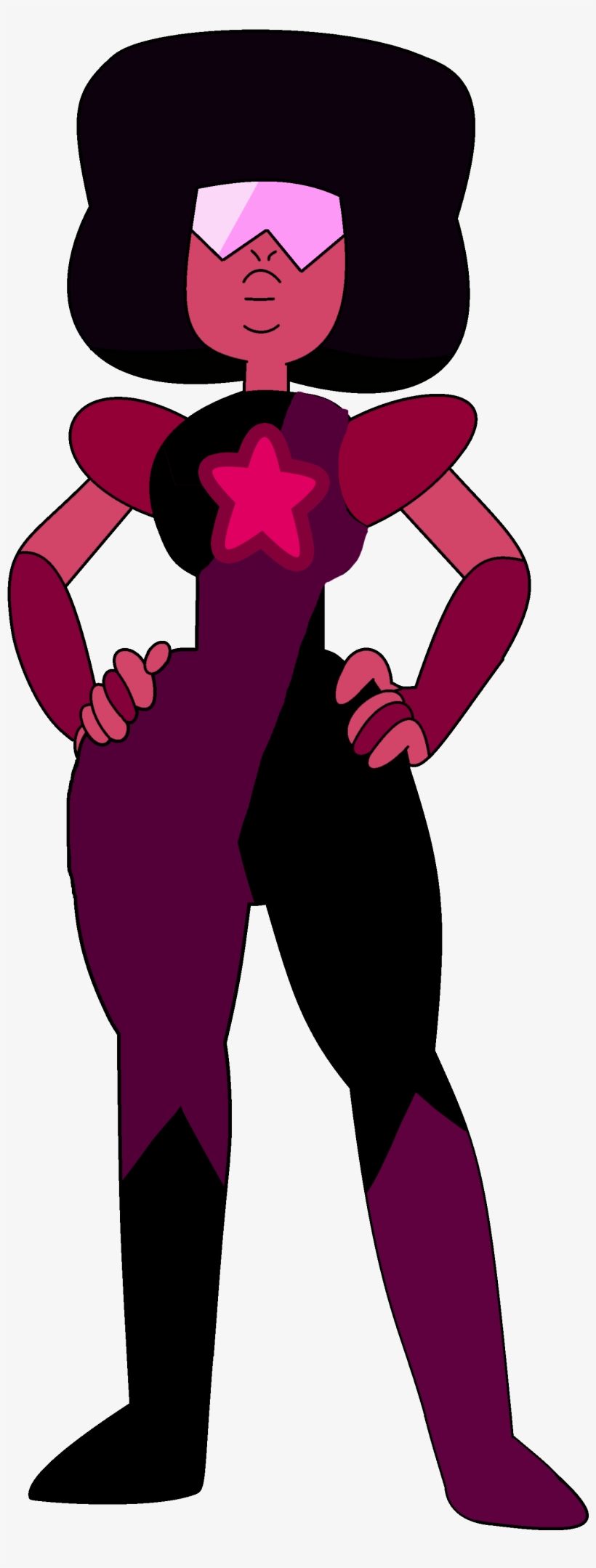 Free Steven Universe Garnet Without Her Glasses - Imagenes De Garnet De Steven Universe, transparent png #1816630