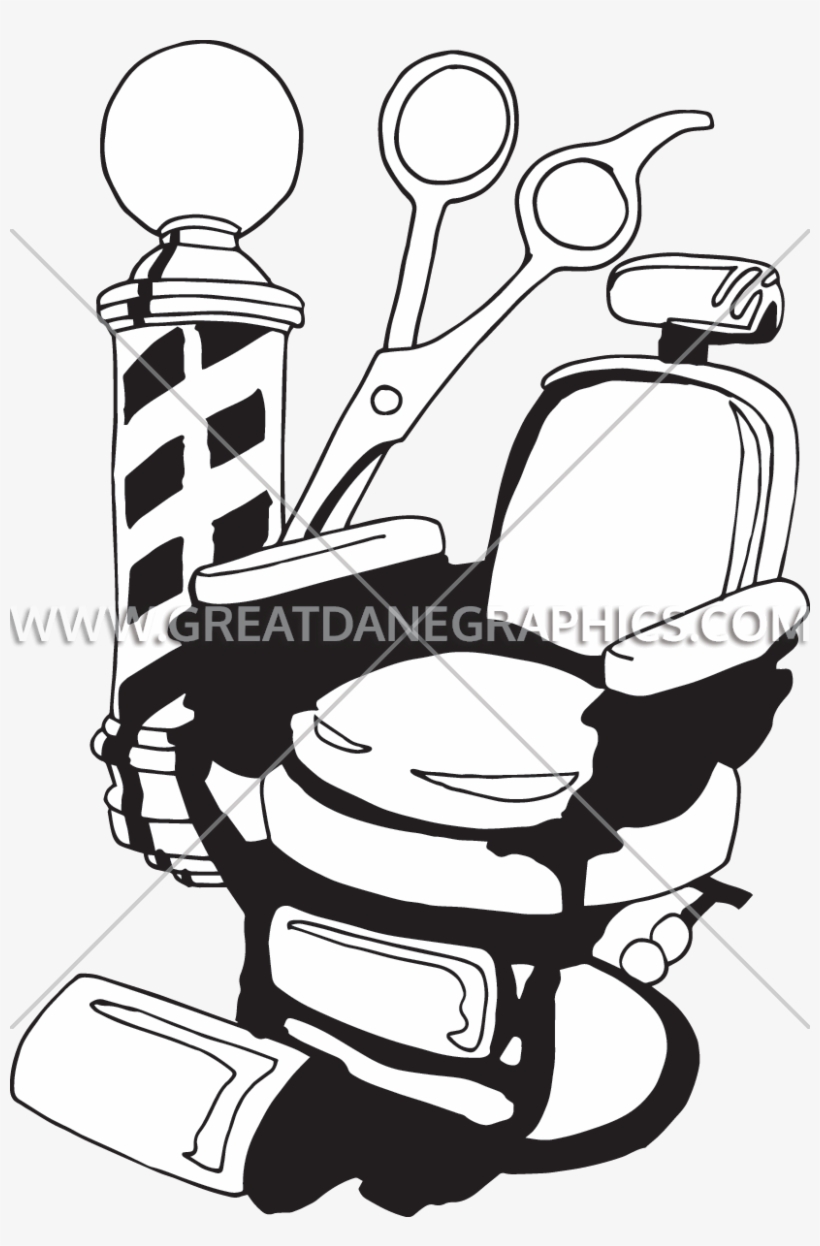 Barber Shop Chair Vector, transparent png #1816870