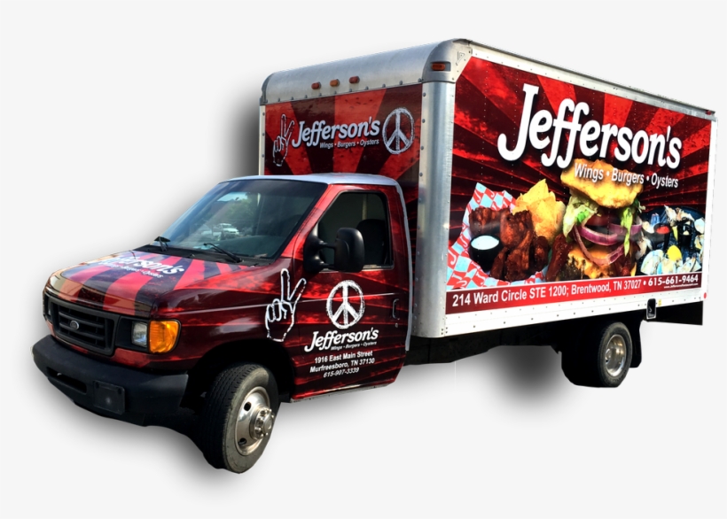 Box Truck Wraps - Commercial Vehicle, transparent png #1817053