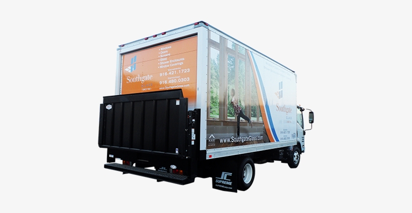 Box Truck Wraps Are Like Having A Big Blank Canvas - Canvas, transparent png #1817059