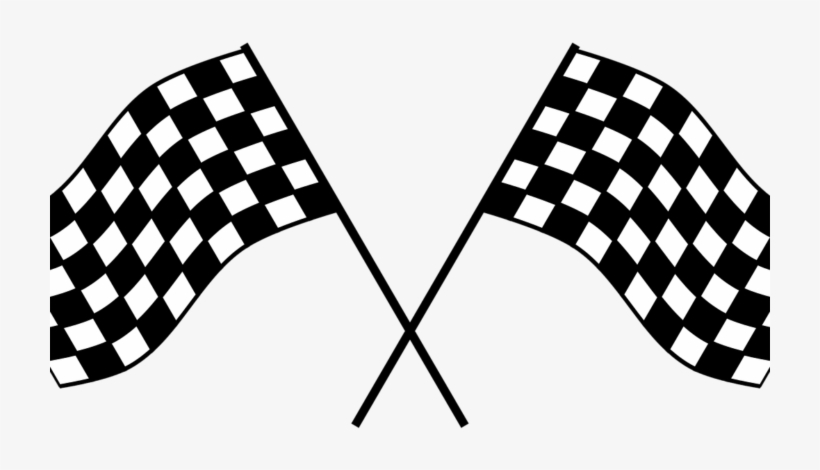Maine Auto Racing Roundup - Racing Flag Vector Free Download, transparent png #1817302