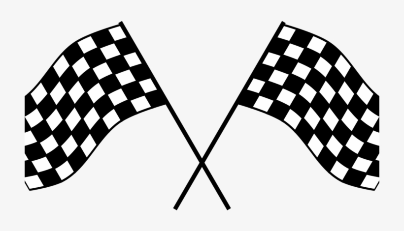 Maine Auto Racing Roundup - Racing Flag Vector Free Download, transparent png #1817302