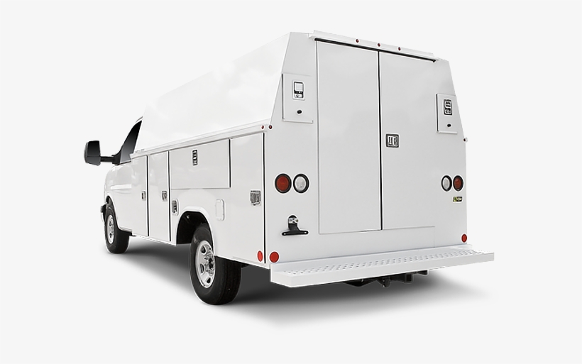 Enclosed Bodies - Chevy Van Utility Body, transparent png #1817358