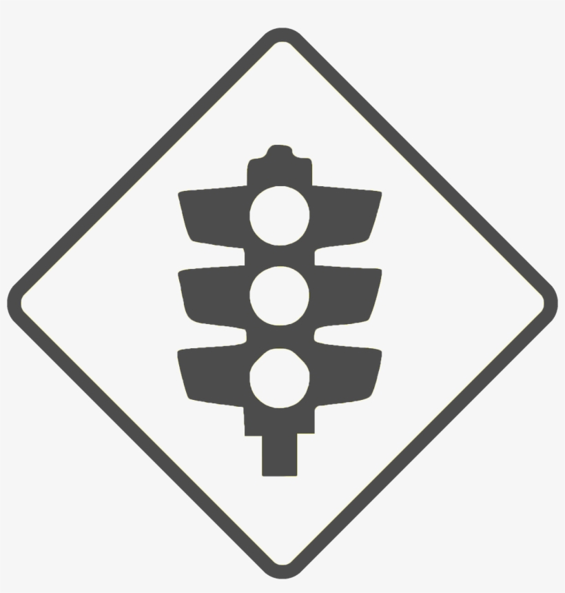 Vector Free Stock Traffic Road Sign Signal Png Image - Pedestrian Crossing Sign Australia, transparent png #1817377