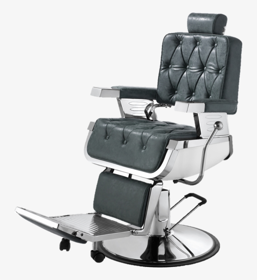 Hair Salon Furniture Set Barber Vintage - Sillon De Barbero Banus, transparent png #1817573