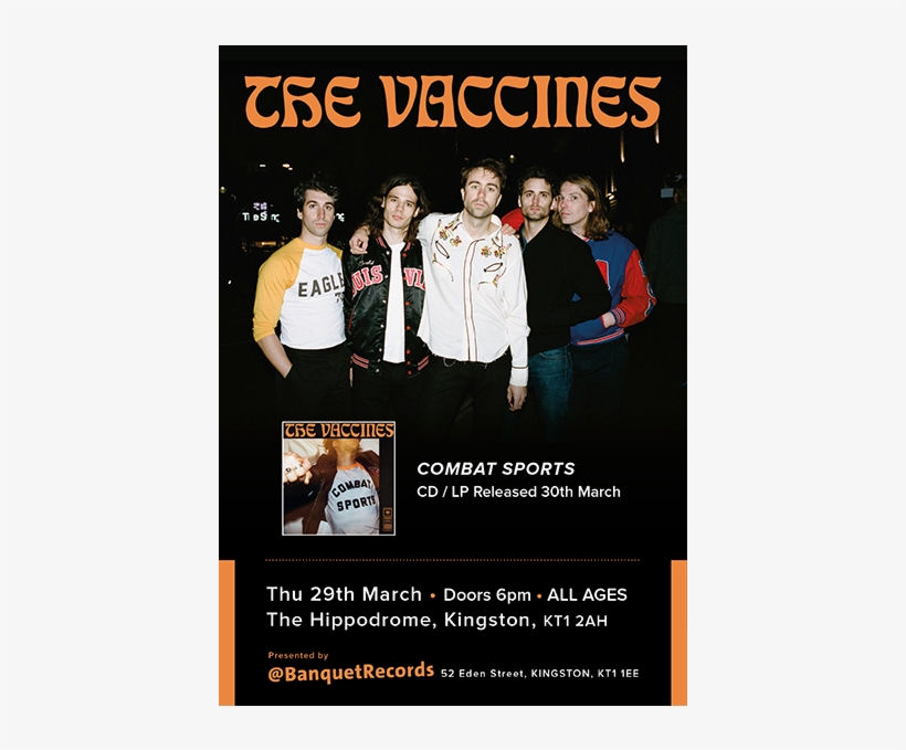 Tv290318 - The Vaccines, transparent png #1818051