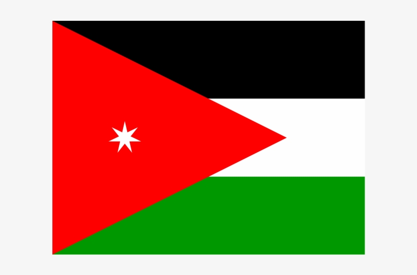 Flag Of Jordan Logo Png Transparent - Transparency, transparent png #1818108