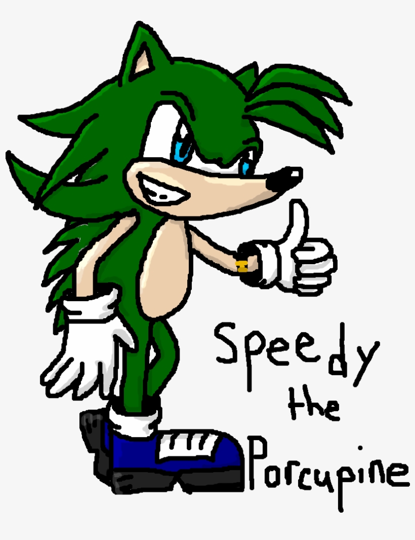 Speedy The Porcupine - Wiki, transparent png #1818159