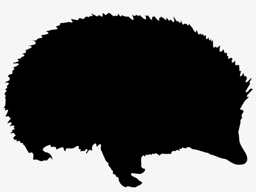Png File - Silueta Puercoespin Png, transparent png #1818177