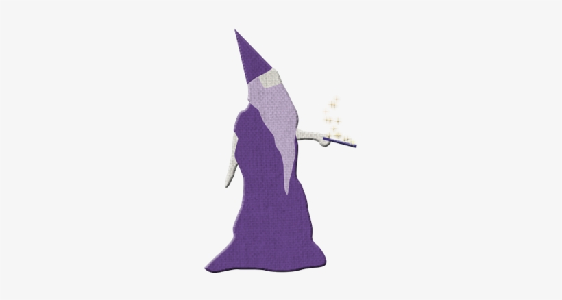 Michelle Kind Of Looks Like This Old, Purple Wizard, - Plush, transparent png #1818364