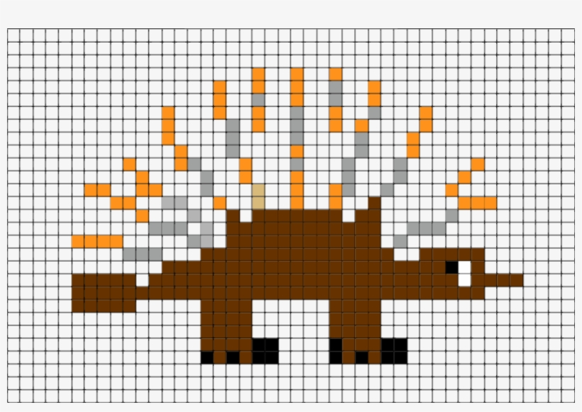 Porcupine Pixel Art, transparent png #1818541