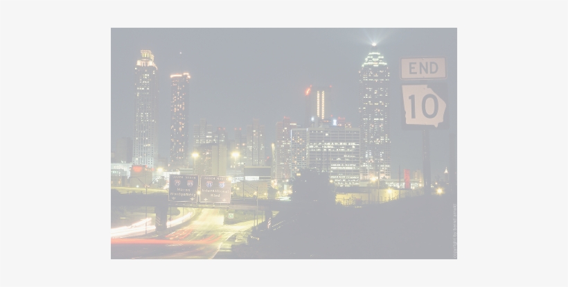 Technical Team Start - Atlanta Skyline, transparent png #1818569