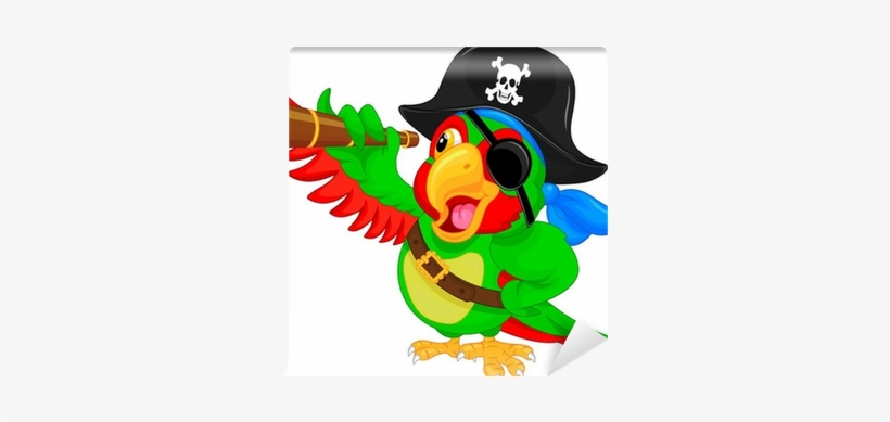 Pirate Parrot Cartoon Png - Pirate Parrot, transparent png #1818779