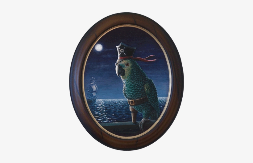 Pirate Parrot - Bluegill, transparent png #1818803