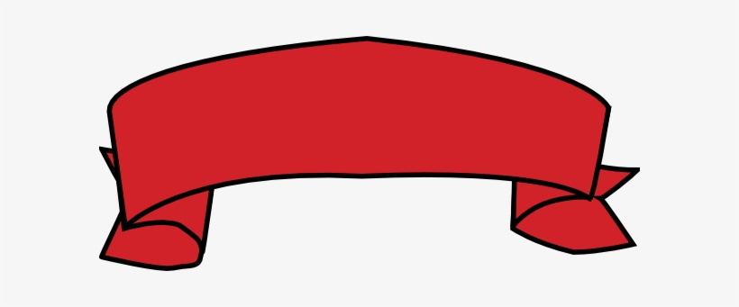 Red Banner Clip Art At Clker - Banner Clip Art, transparent png #1819037