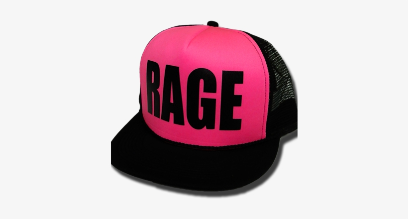 Rage Black Pink - Pink Swag Cap Png, transparent png #1819059