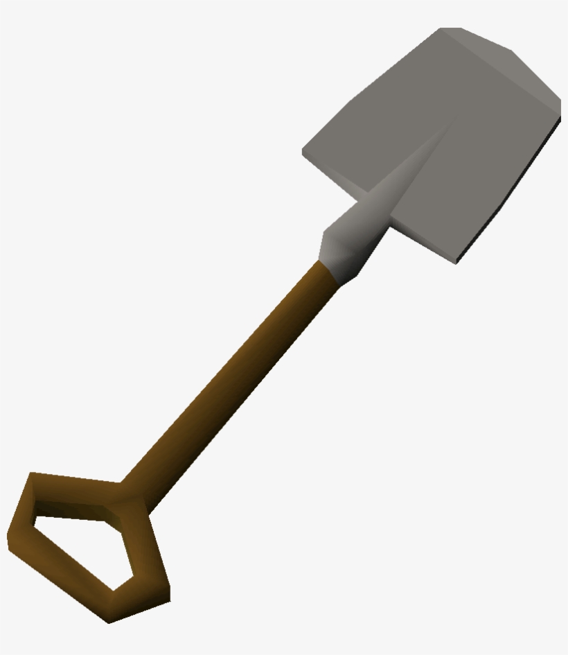 Large Spade Detail - Spade, transparent png #1819244