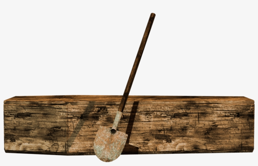 Spade Wood - تابوت Png, transparent png #1819288
