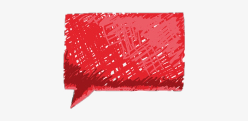 Callout Speechbubble Red Textbox - Speech Balloon, transparent png #1819538