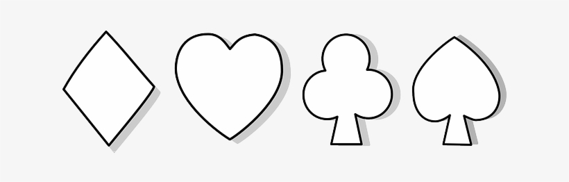 Card, Club, Diamond, Heart, Spade, Symbol - Playing Card, transparent png #1819540