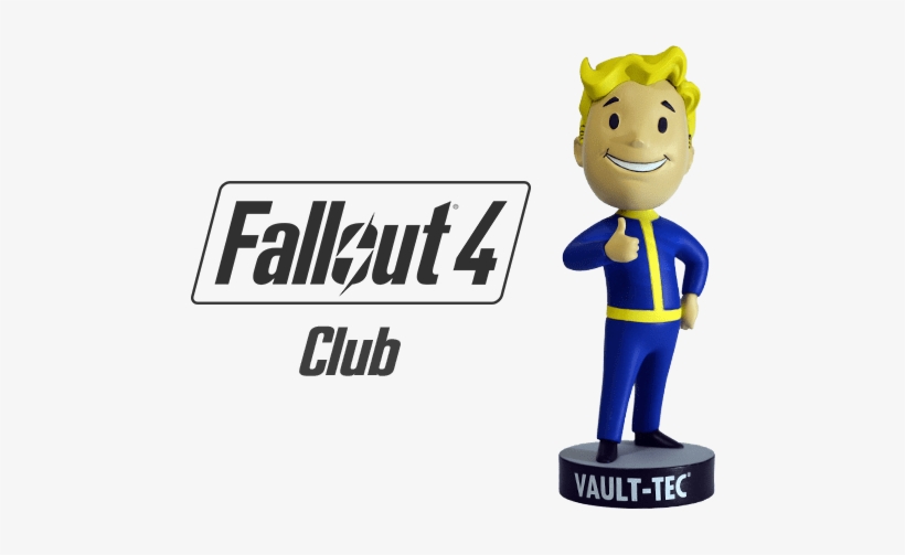 It's To Access The Fallout 4 Vault Club - Fallout 4 Guy Bobblehead, transparent png #1819592