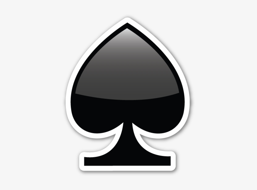 Black Spade Suit - Пики Пнг, transparent png #1819686