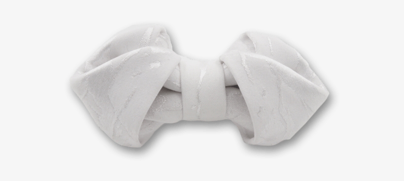 Folding In White Bow Tie - Buckle, transparent png #1819719