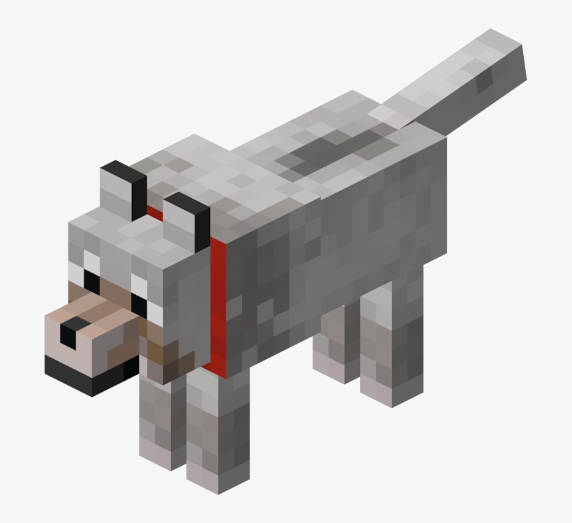 Minecraft Dog Png - De Mobs Do Minecraft, transparent png #1819802
