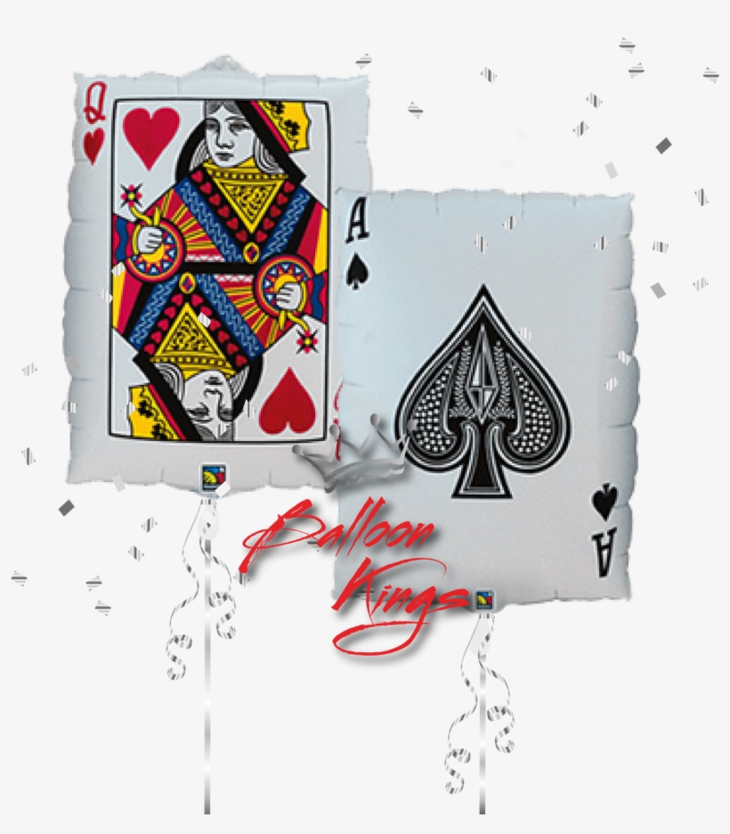 Ace Spade - Playing Card Balloon, transparent png #1820011